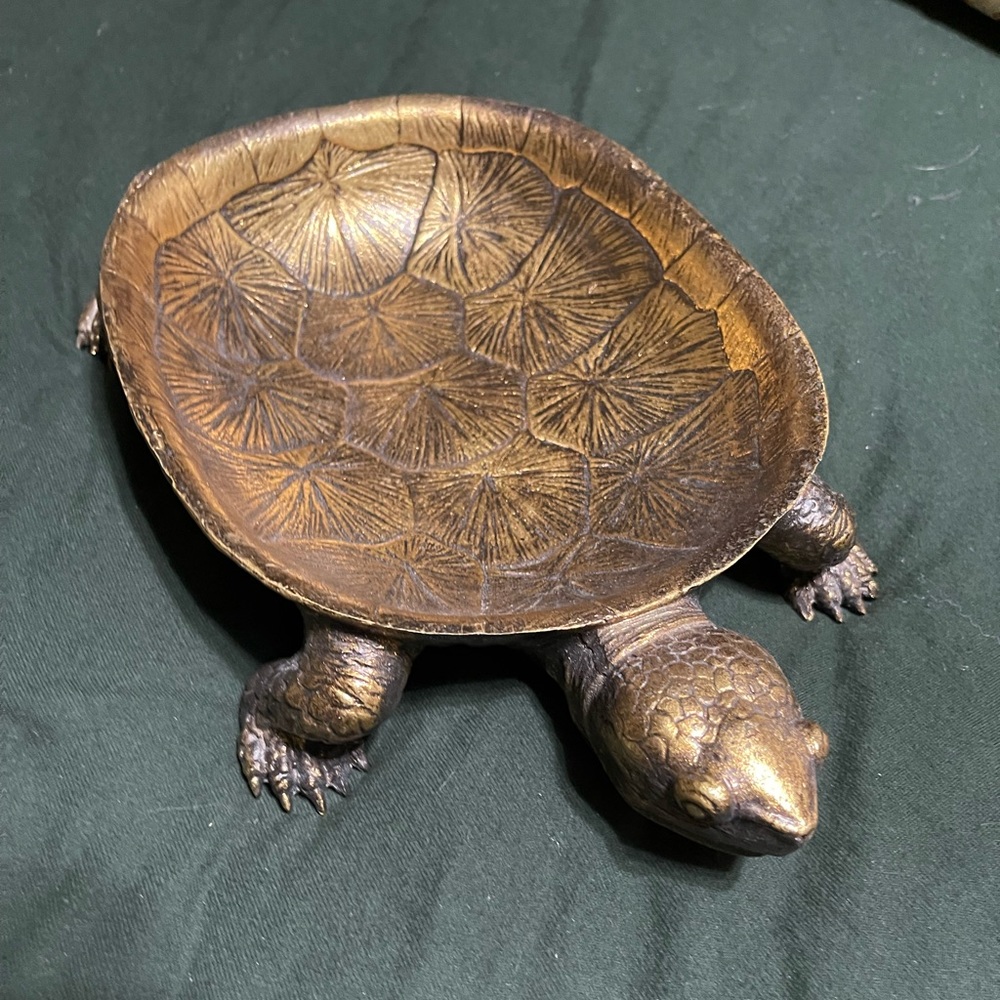 Turtle trinket dish